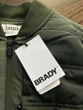 NWT BRADY Storm Shifter Insulated Vest Primaloft Puffer Green Mens Size Small